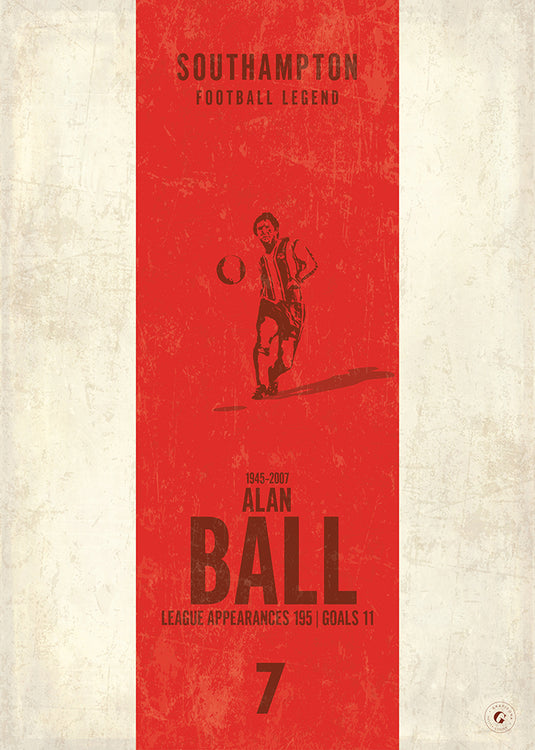 Alan Ball Poster - Southampton