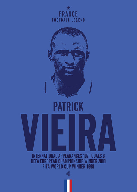 Patrick Vieira Head Poster