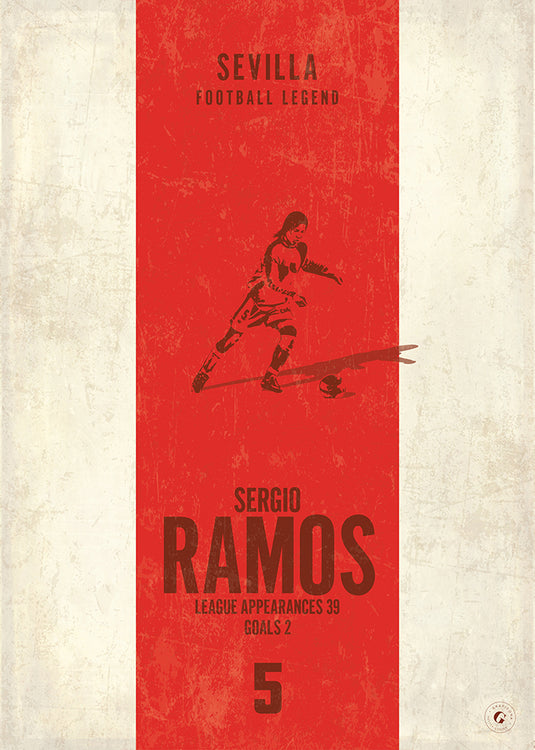 Sergio Ramos Sevilla Heritage Stripes Print