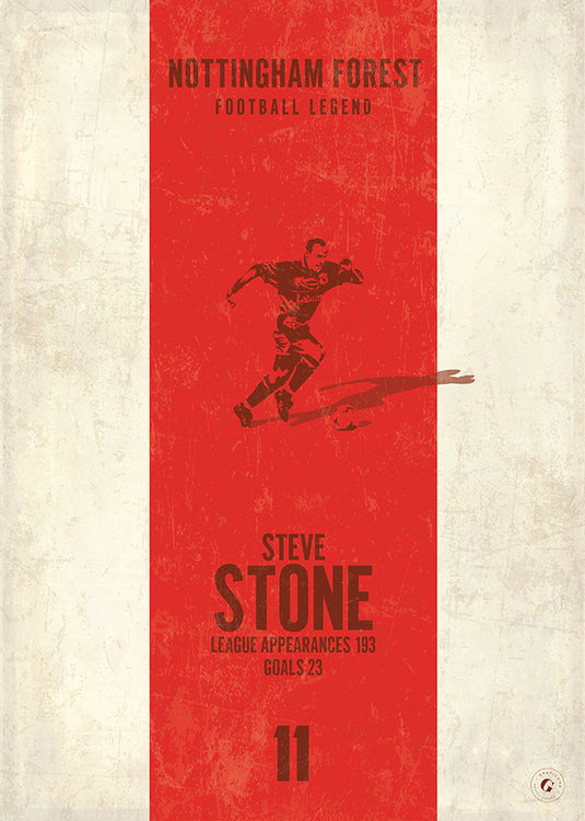 Affiche Steve Stone (bande verticale)