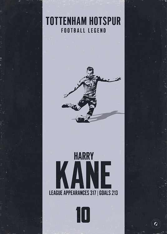 Harry Kane Poster (Vertical Band)