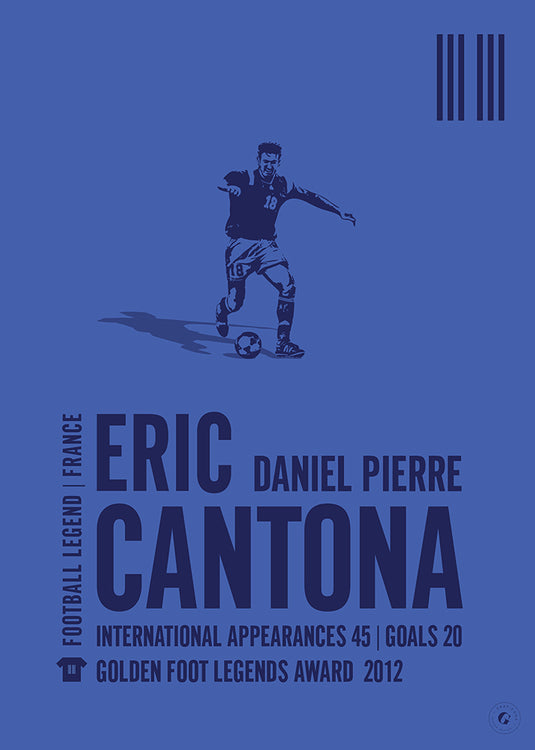 Eric Cantona Poster