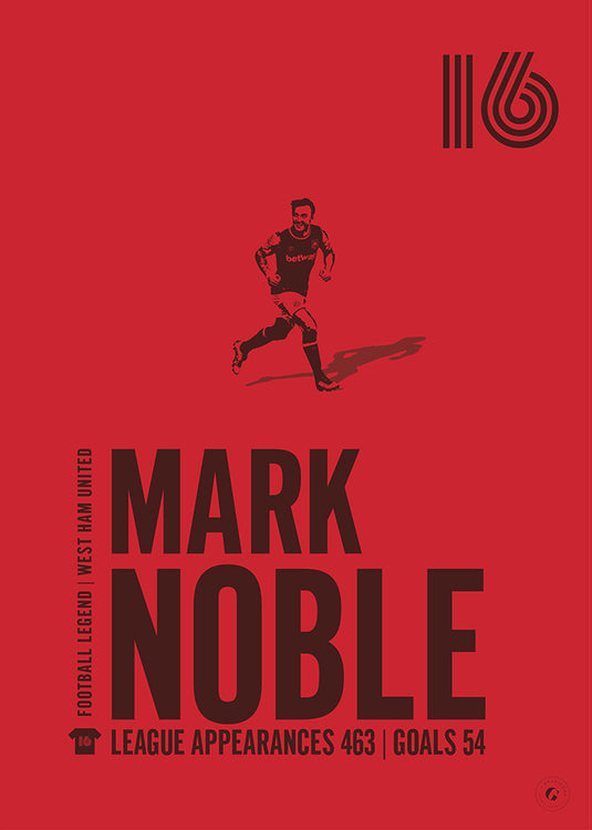 Mark Noble West Ham United Legend Print