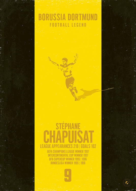 Affiche Stéphane Chapuisat (Bande Verticale)