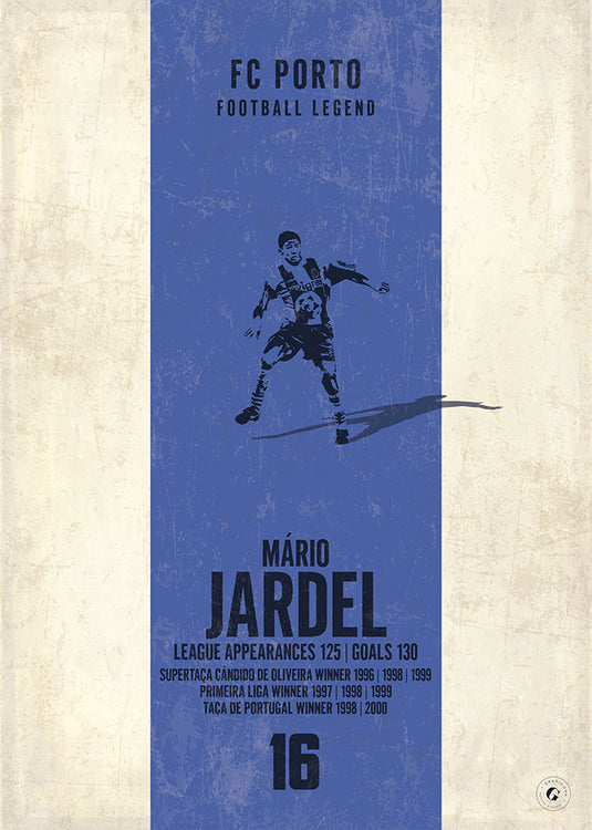 Póster Mario Jardel (Banda Vertical)