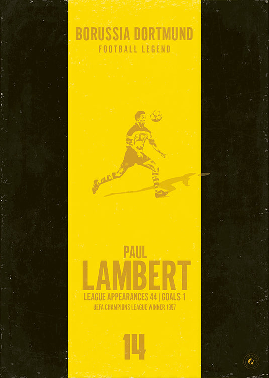 Affiche Paul Lambert (bande verticale)
