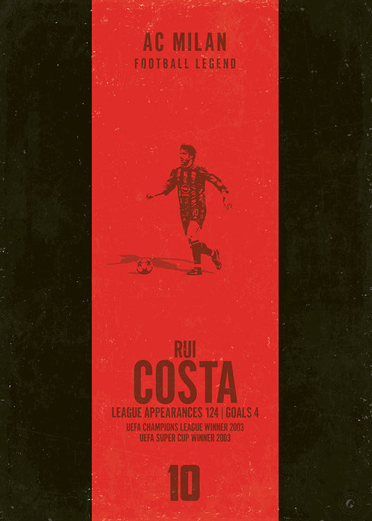Rui Costa Poster (Vertical Band)