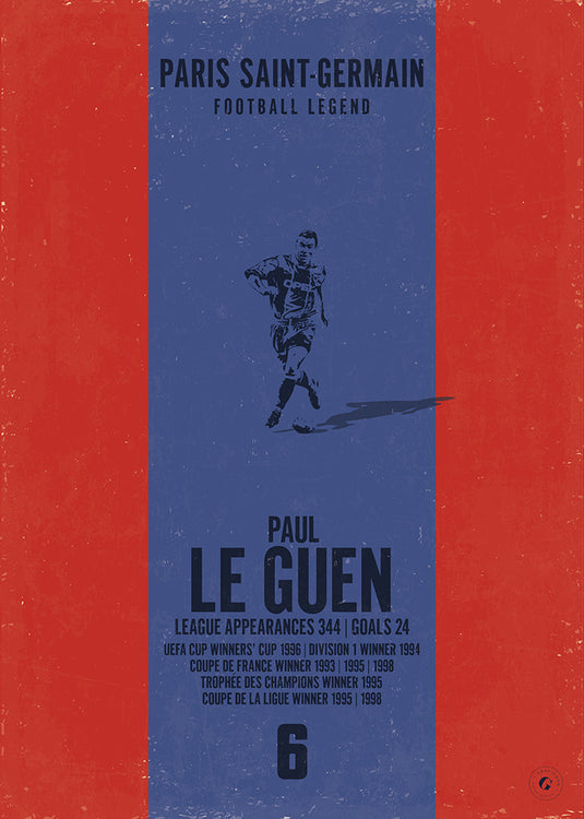 Póster Paul Le Guen (Banda vertical)