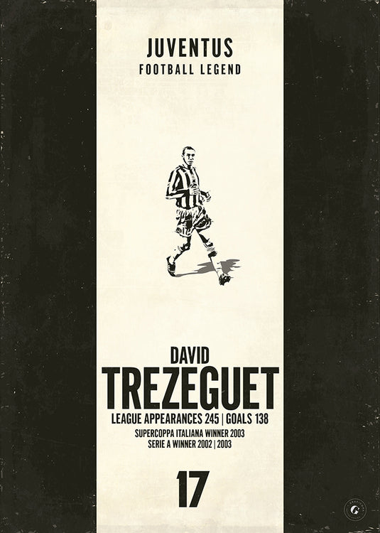 Affiche David Trezeguet (bande verticale)