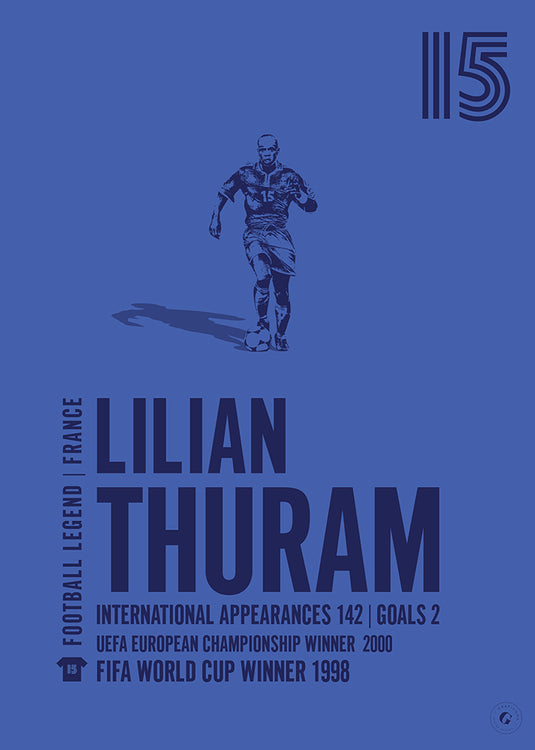 Lilian Thuram Poster