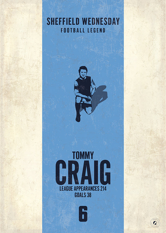 Tommy Craig Poster (Vertical Band)