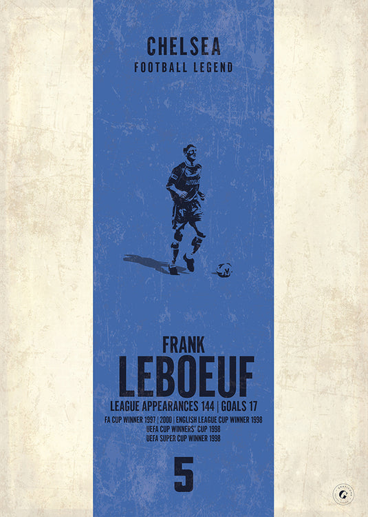 Póster Frank Leboeuf (banda vertical)