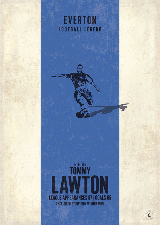 Tommy Lawton Poster