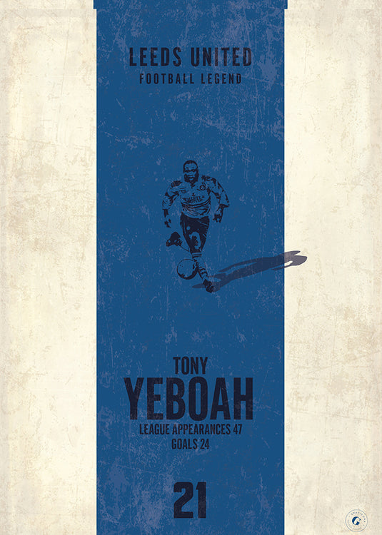 Affiche de Tony Yeboah (bande verticale)
