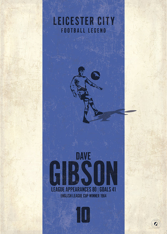 Póster de Dave Gibson (banda vertical)