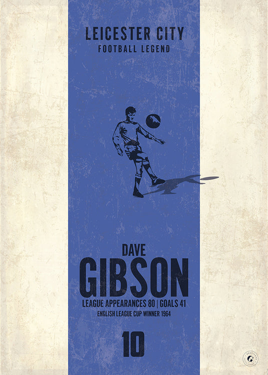 Dave Gibson Poster (Vertical Band)