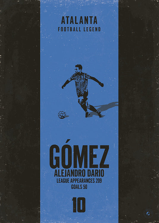 Affiche Papu Gomez (bande verticale)