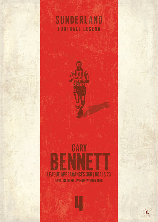 Gary Bennett Poster (Vertical Band)