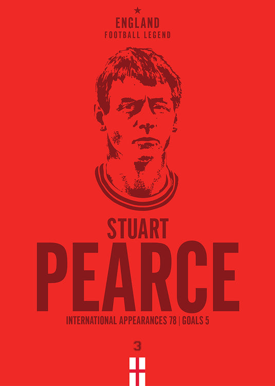 Stuart Pearce Head Poster