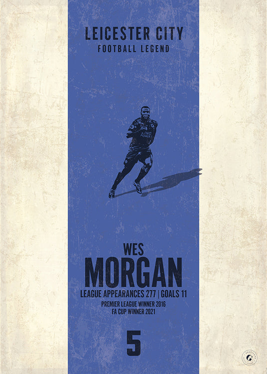 Wes Morgan Poster