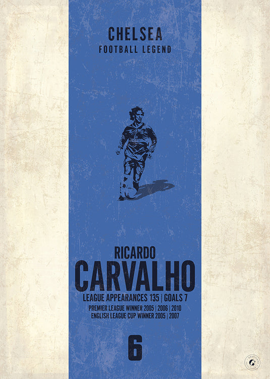 Ricardo Carvalho Chelsea Heritage Stripes Print