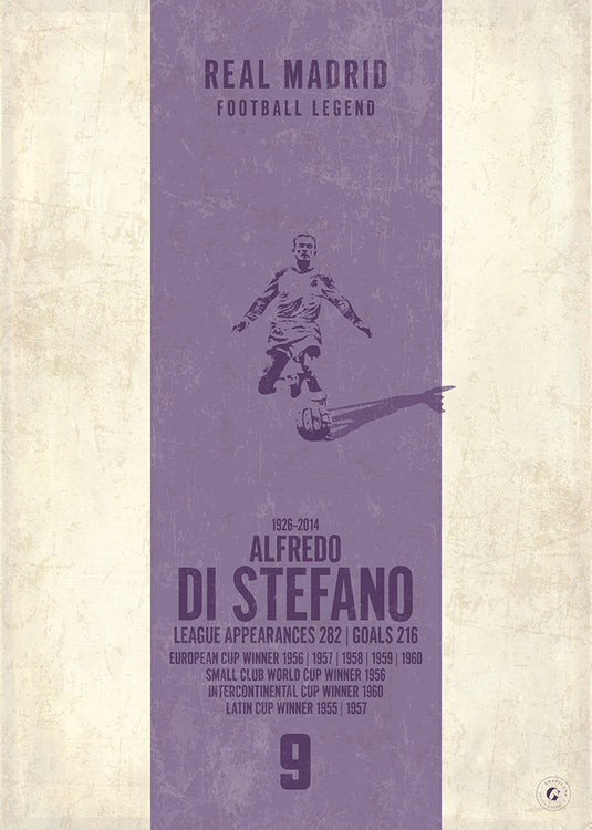 Alfredo Di Stefano Poster