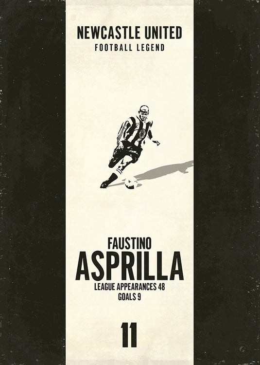 Cartel Faustino Asprilla (Banda Vertical)