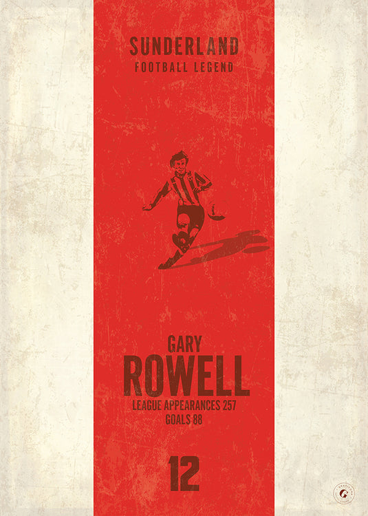Gary Rowell Poster (Vertical Band)