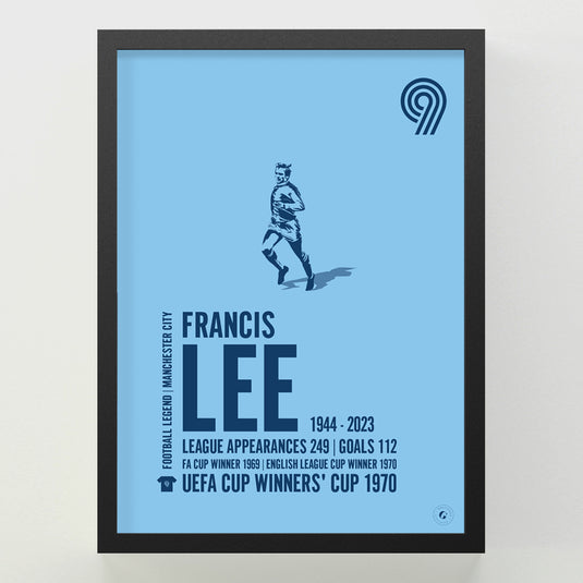 Francis Lee Poster