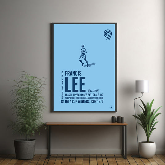 Francis Lee Poster