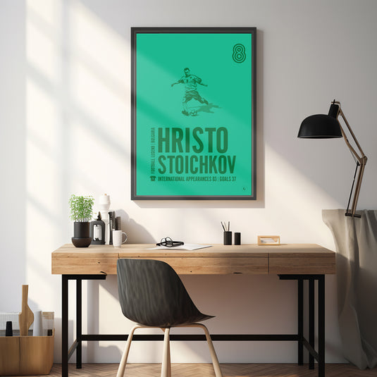 Hristo Stoichkov Poster
