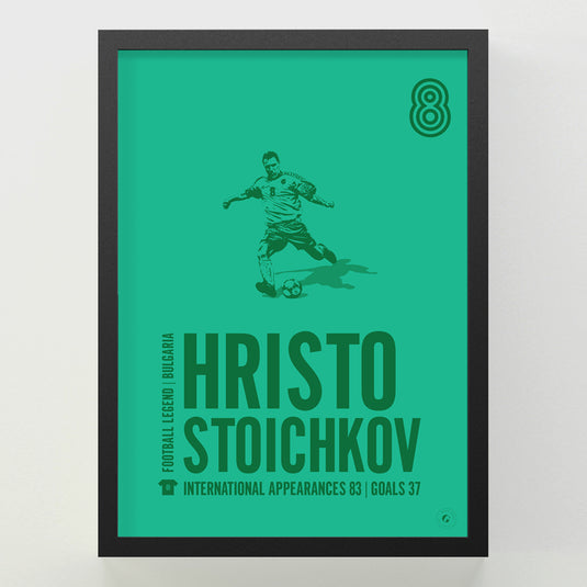 Hristo Stoichkov Poster