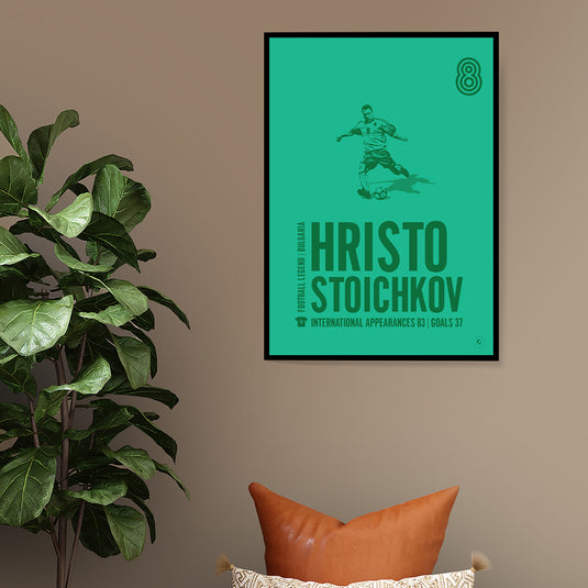 Hristo Stoichkov Poster
