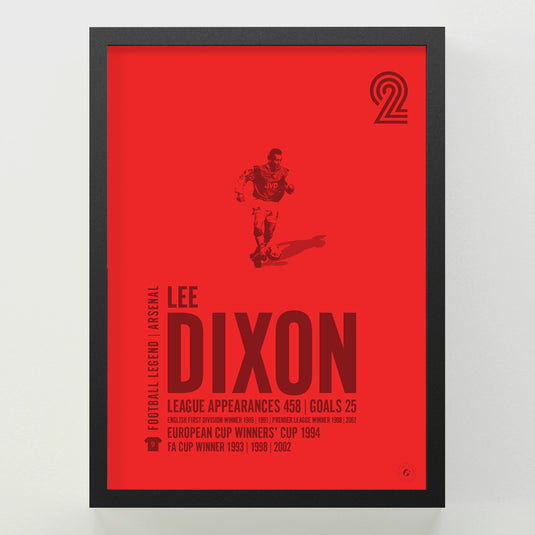 Lee Dixon Poster