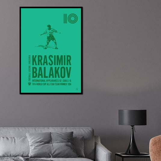 Krasimir Balakov Poster
