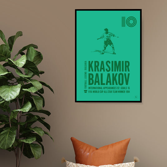 Krasimir Balakov Póster