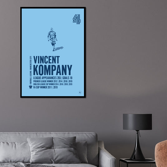 Póster Vincent Kompany