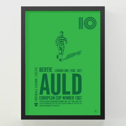 Bertie Auld Poster