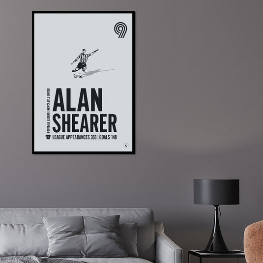 Alan Shearer Poster - Newcastle United