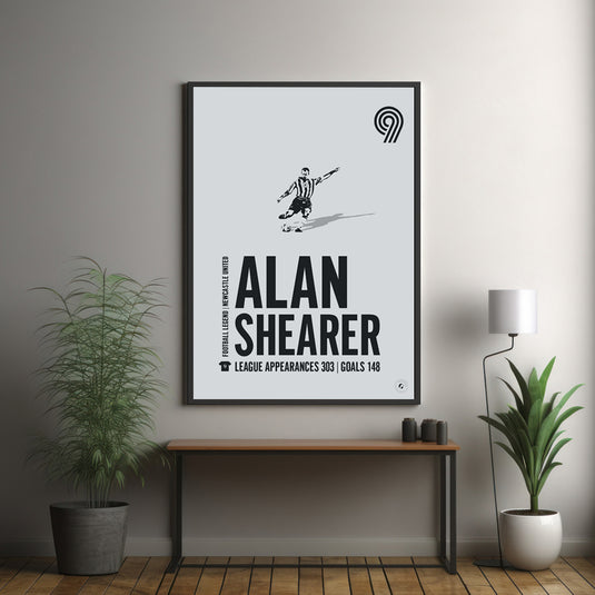 Alan Shearer Poster - Newcastle United