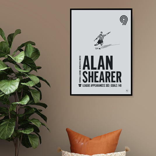 Alan Shearer Poster - Newcastle United