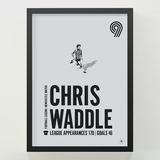 Chris Waddle Poster - Newcastle United
