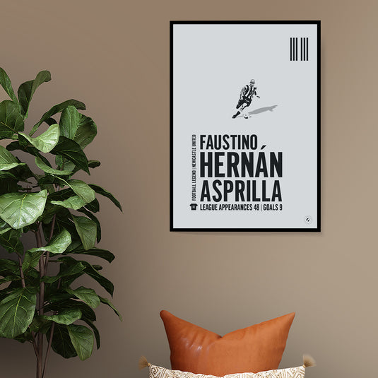 Faustino Asprilla Poster