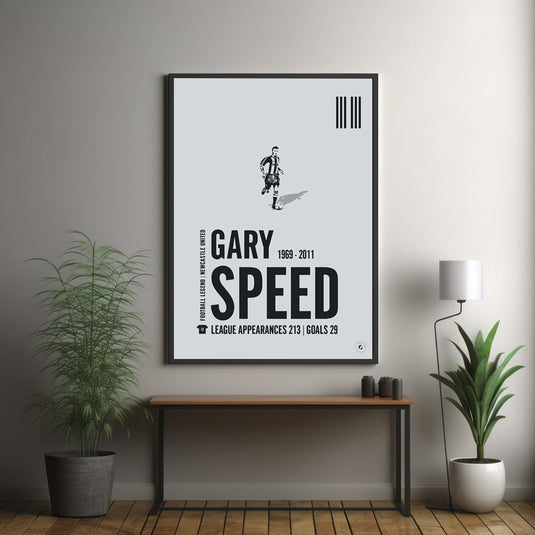 Gary Speed Poster - Newcastle United