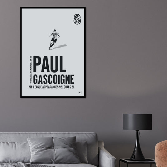Póster Paul Gascoigne - Newcastle United