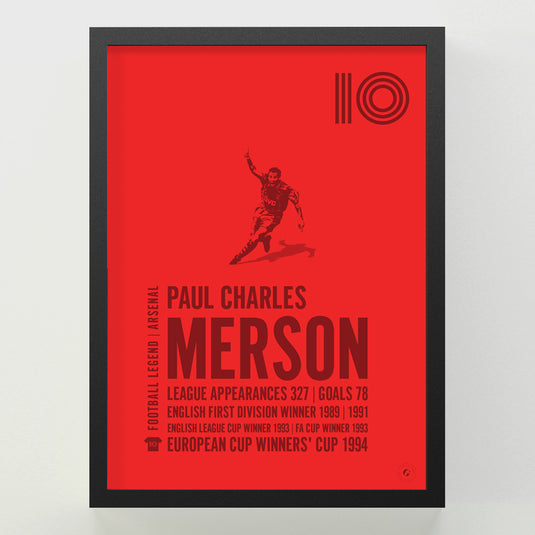 Paul Merson Poster