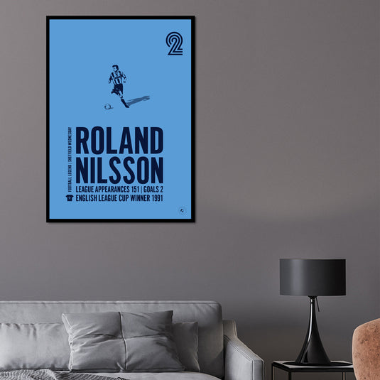 Roland Nilsson Sheffield Wednesday Legend Print