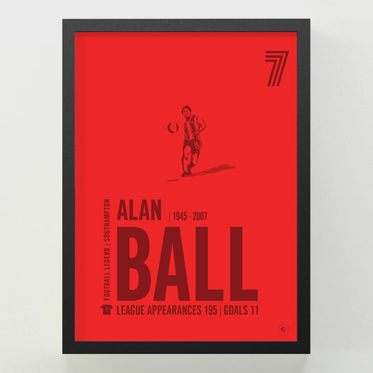 Alan Ball Poster - Southampton