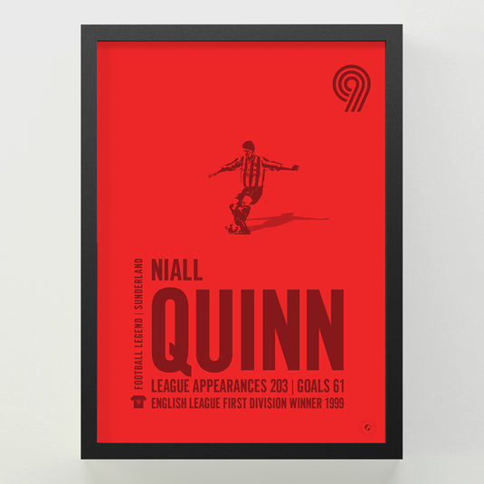 Niall Quinn Poster - Sunderland