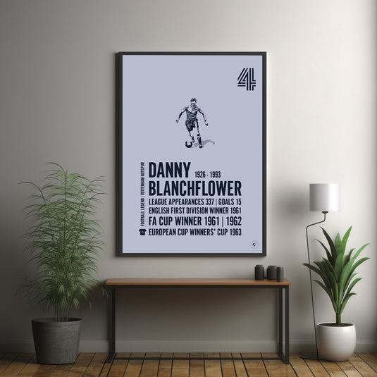 Danny Blanchflower Poster